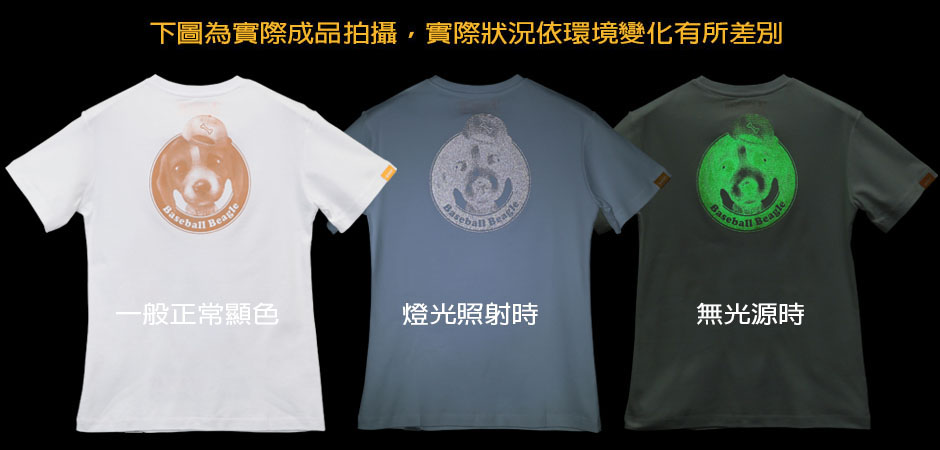 反光+夜光效果