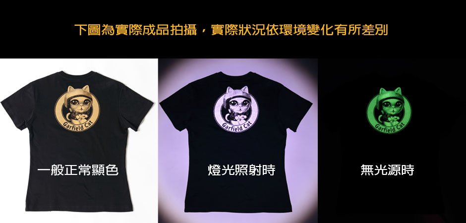 反光+夜光效果